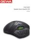 User Guide Speaker phone GewaTel 200. Svenska