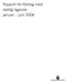 Rapport för företag med statligt ägande januari juni 2004