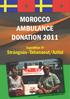 MOROCCO AMBULANCE DONATION 2011