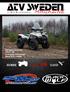 Nr 1 2016 www.atvsweden.se MAGAZINE. Aktuella kampanjer UTILITY 150 Hydraulisk timmervagn Black Wolf-nyheter. atv/moped mini-atv tillbehör