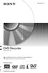DVD Recorder RDR-HXD760. Bruksanvisning