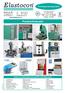Tfn: 033-22 56 30 Fax: 033-13 88 71 info@elastocon.se 1678 ISO/IEC 17025. Produktöversikt. Elastocon marknadsför instrument för materialprovning