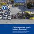 Parkeringspolicy för ett hållbart Östersund