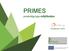 PRIMES. produktgrupp miljöfordon. Energikontor Sydost