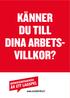 Känner du till dina arbetsvillkor?