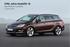 OPEL Astra Modellår 16 Specifikation & prislista 17 juni 2015