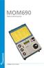 MOM690 Mikroohmmeter