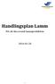 Handlingsplan Lamm. För att öka svensk lammproduktion 2016-01-20