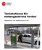 Tankstationer för metangasdrivna fordon. Vägledning vid tillståndsprövning