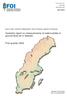 Quarterly report on measurements of radionuclides in ground level air in Sweden