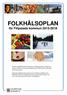 FOLKHÄLSOPLAN för Filipstads kommun 2015-2018