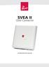 SVEA II. GSM Connector. Installationsmanual