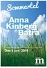 Anna Kinberg Batra. Den 6 juni 2016