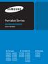 Portable Series ANVÄNDARHANDBOK. S2 Portable 3.0. M3 Portable. S2 Portable. Extern hårddisk