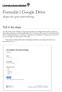 Formulär i Google Drive Skapa din egna undersökning
