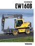 VOLVO GRÄVMASKIN EW160B