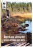 HAND- LEDNING. Återskapa våtmarker. genom att lägga igen diken