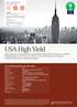 USA High Yield. 1344 Fondobligation USA High Yield FOND- OBLIGA- TION HIGH YIELD. 3 år