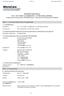 Revisionsdatum: 2016-03-08 Revision: 11 Ersätter datum: 2016-02-26