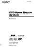 DVD Home Theatre System
