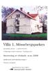 Villa 1, Mössebergsparken