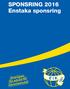 SPONSRING 2016 Enstaka sponsring