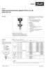 Differenstryckavlastande regulator (PN 16, 25, 40) AFPA/VFG 2(1)