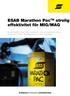 ESAB Marathon Pac TM otrolig effektivitet för MIG/MAG