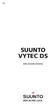 SUUNTO VYTEC DS BRUKSANVISNING