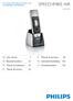 SPEECHMIKE AIR. www.philips.com/dictation LFH3020. IT Manuale di istruzioni 83. EN User manual 3. DE Benutzerhandbuch 23. NL Gebruikershandleiding 103