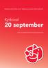 INGEN KAN GÖRA ALLT. MEN ALLA KAN GÖRA NÅGOT. Kyrkoval. 20 september. www.socialdemokraterna.se/svenskakyrkan