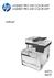 LASERJET PRO 300 COLOR MFP LASERJET PRO 400 COLOR MFP. Lathund M375 M475