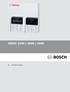 AMAX 2100 / 3000 / 4000. sv Installationsmanual