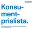 Konsumentprislista. Rekommenderade priser inkl. moms gällande fr.o.m. 2016-01-01