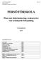 Luleå kommun/buf sid 1/15 Persö förskola Förskolechef: Britt-Louise Eklund PERSÖ FÖRSKOLA