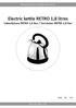 Electric kettle RETRO 1,8 litres Vattenkokare RETRO 1,8 liter / Vannkoker RETRO 1,8 liter
