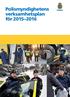 Polismyndighetens verksamhetsplan för 2015 2016