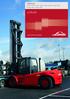 Gaffeltruckar: H100 - H120 - H140 - H150 - H160 - H180 - H120/1200 - H140/1200 - H160/1200. Lyftkraft. Linde Material Handling