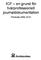 ICF en grund för tvärprofessionell journaldokumentation. Förstudie 2006-10-01