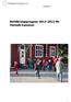 Rapport. Befolkningsprognos 2013-2022 för Värmdö kommun