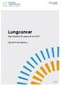 Regionens landsting i samverkan. Lungcancer. Figur-/tabellverk för diagnosår tom 2014. Uppsala-Örebroregionen