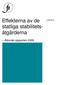 Effekterna av de. statliga stabilitetsåtgärderna