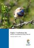 Fåglar i Norrbottens län. förekomst och populationsutveckling 1998-2007