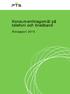 Konsumentklagomål på telefoni och bredband. Årsrapport 2015