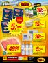 5: Förp 49. 95. 15: Styck. 10: Förp. 5: Styck +pant. Välkommen. till... KLIPP! 10: Styck. Veckans App-vara! Milda margarin 1 kilo