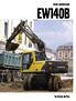 VOLVO GRÄVMASKIN EW140B