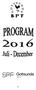 Program Hösten 2016 c/o Inger Pålbrant Hösträngsvägen 13. Julmarknad Steninge 756 47 Uppsala. Information A-Ö E-post:
