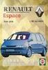 Renault ESPACE. Instruktionsbok