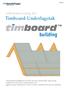 Arbetsanvisning för Timboard Underlagstak