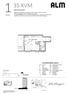 1ROK 35 KVM TECKENFÖRKLARING NORRPIL M D K/F G G L G. KÖK/VARDAGSRUM ca 27 m² ST KM. BAD ca 5 m² HT. UTEPLATS ca 10 m² K/F K F D M